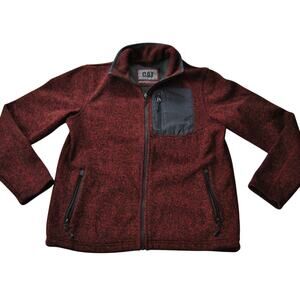 CAT Caterpillar Workgear Black & Red Full Zip Up Jacket Medium
